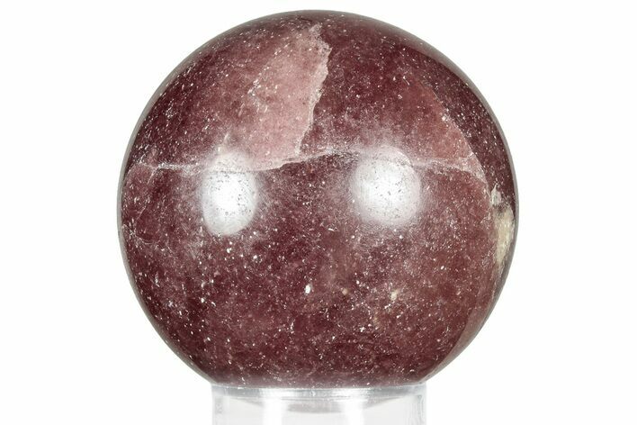 Polished Strawberry Quartz Sphere - Brazil #359870